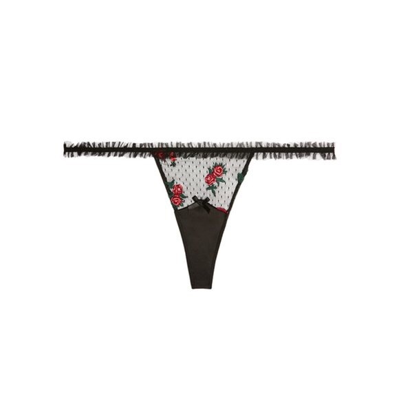 For Love And Lemons Rosebud Thong Panty - Picture 2 of 5